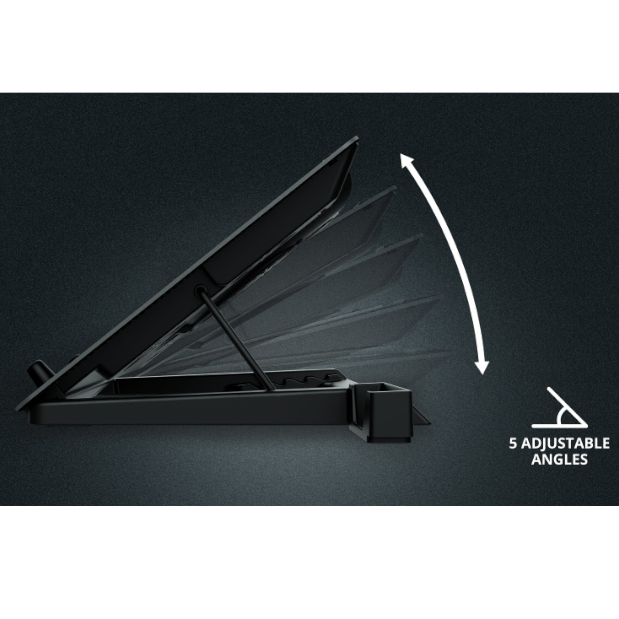 Ventilador para Notebook Profesional 5FAN Trust Quno GXT1125