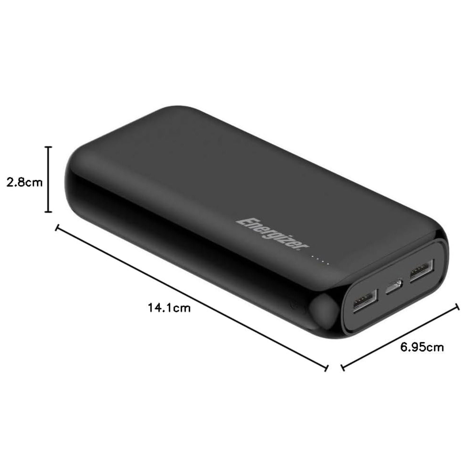 Powerbank ENERGIZER Multipuertos 20000MaH Apto para vuelos