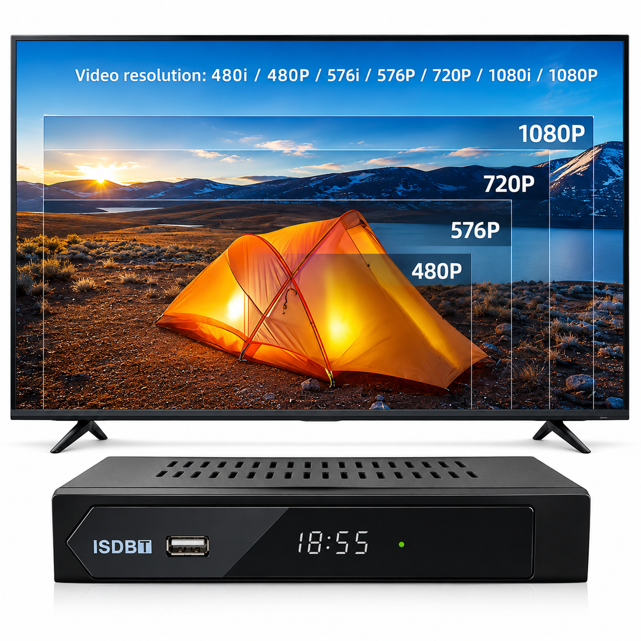 Decodificador de Señal Digital para TV ISDB-T High Power