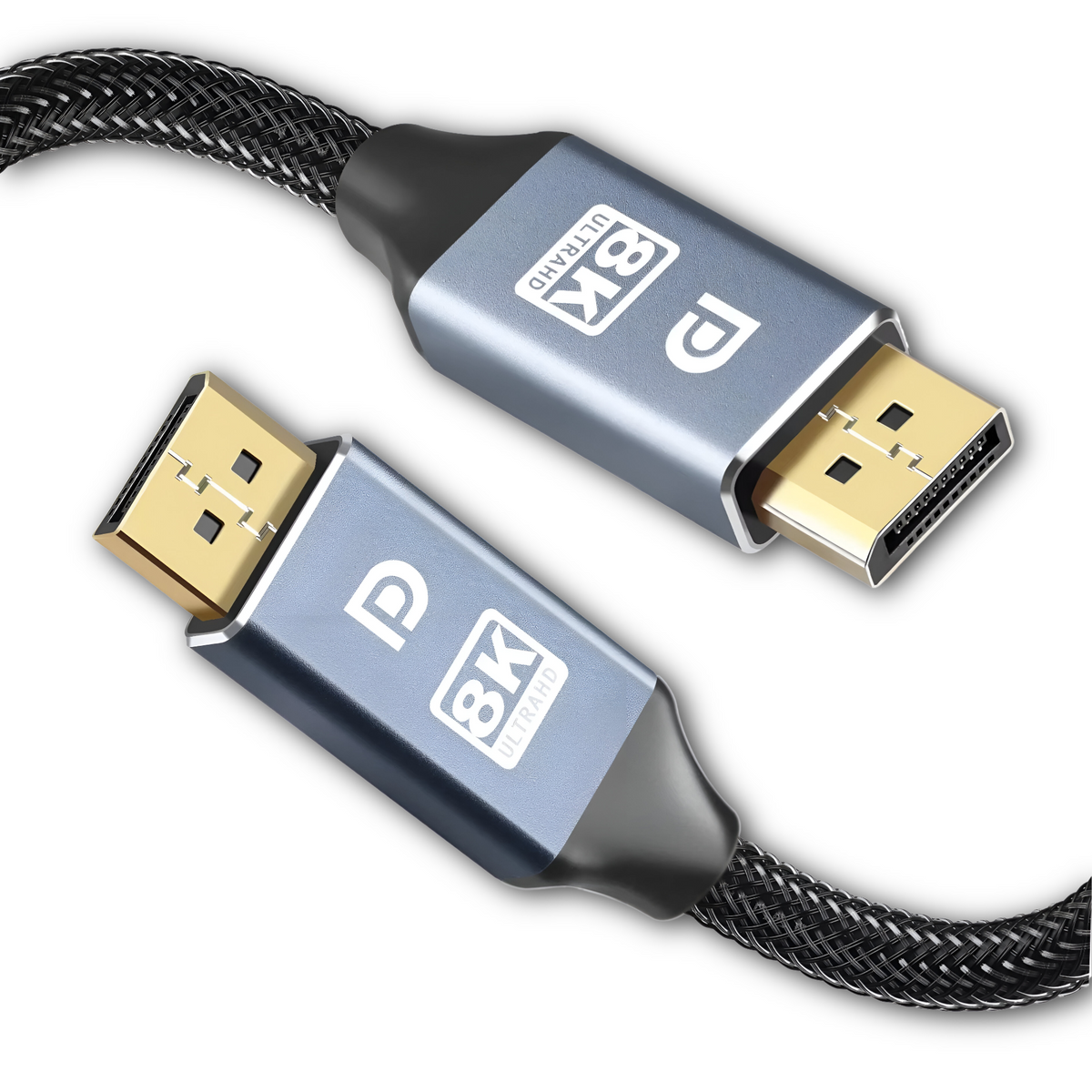 Cable DisplayPort 8K Profesional Video 32Gbps + Audio 32-Bit