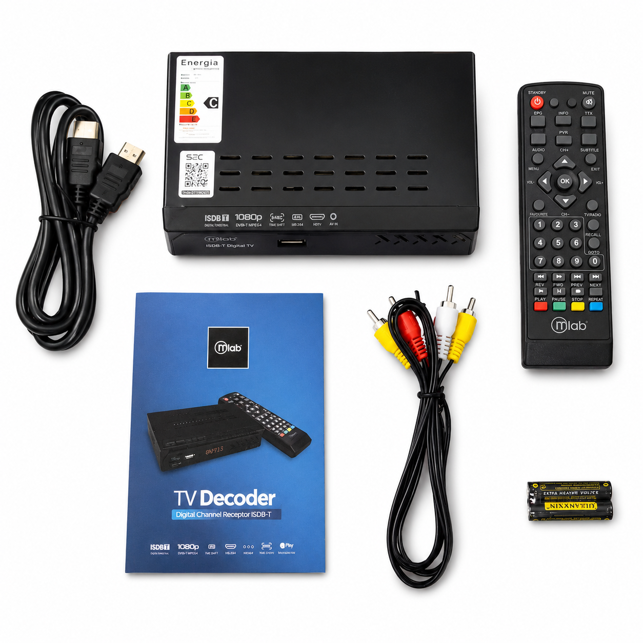 Decodificador de Señal Digital para TV ISDB-T High Power