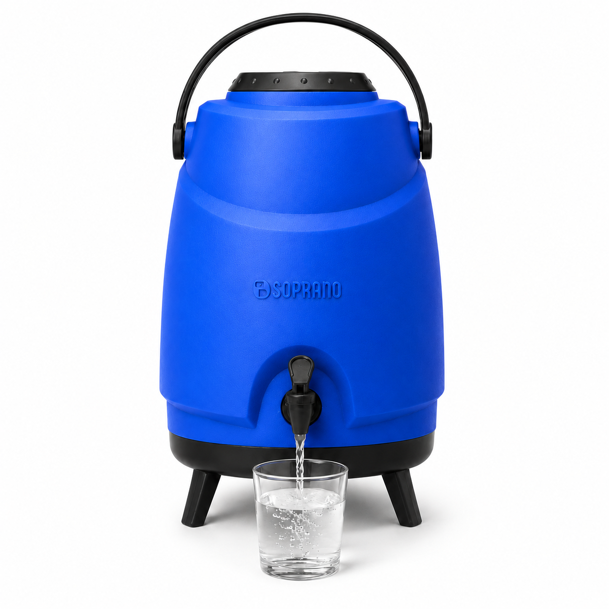 Maxi Termo 12 Litros Soprano Azul para Agua Fria y Caliente