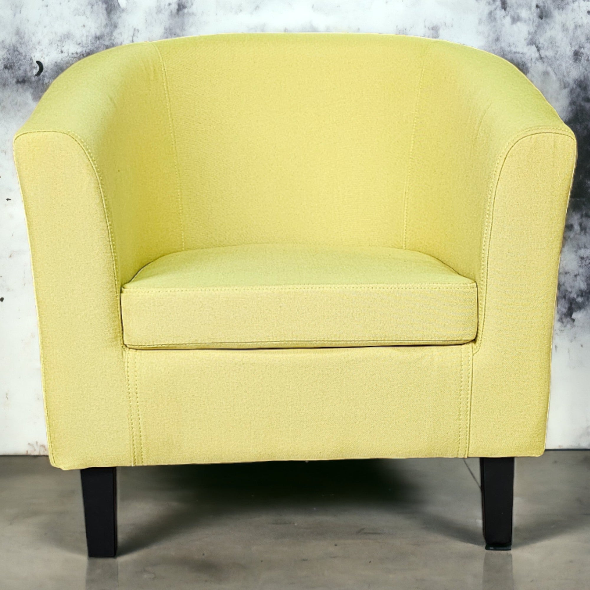 Poltrona Moderna de Descanso Individual Deluxe Mostaza