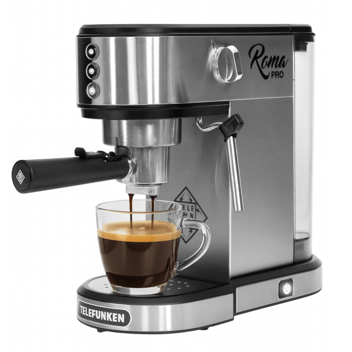 Cafetera Profesional Express Termo Quick Roma Pro 21 Bar 1LT
