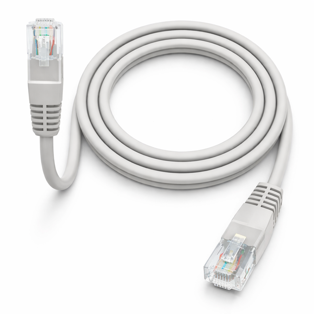Cable de Red Ethernet de 5 Metros Categoría 5E 100% Cobre