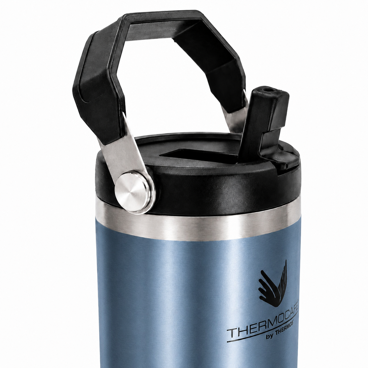 Vaso Térmico MUG Inox para Liquidos Frios 880ML Ice Blue