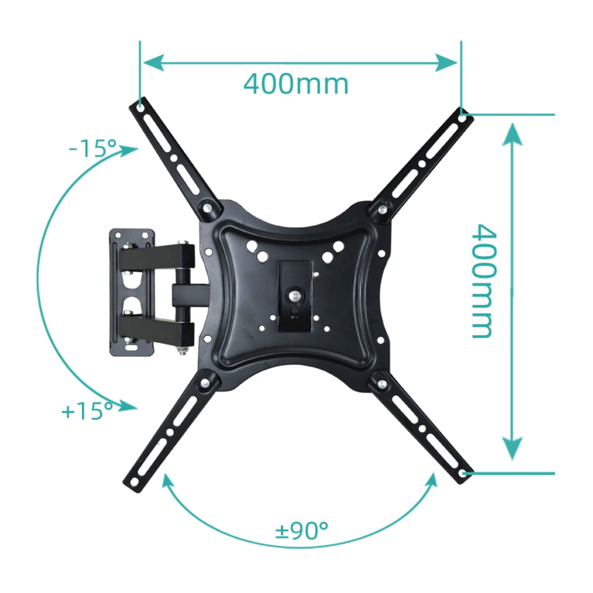 Soporte de TV con Brazo Articulado de 32 a 55 Reforzado DGX