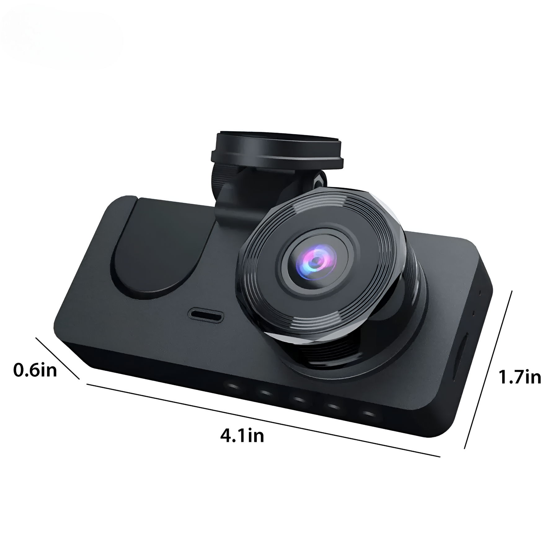 Dashcam FHD Con Visión Nocturna Dual Cámara - DVR Automotriz