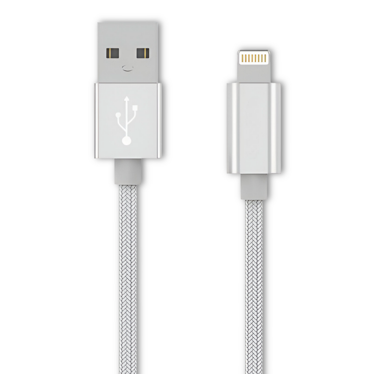 Cable De Datos Fujitel Lightning Acordonado 1m para CarPlay