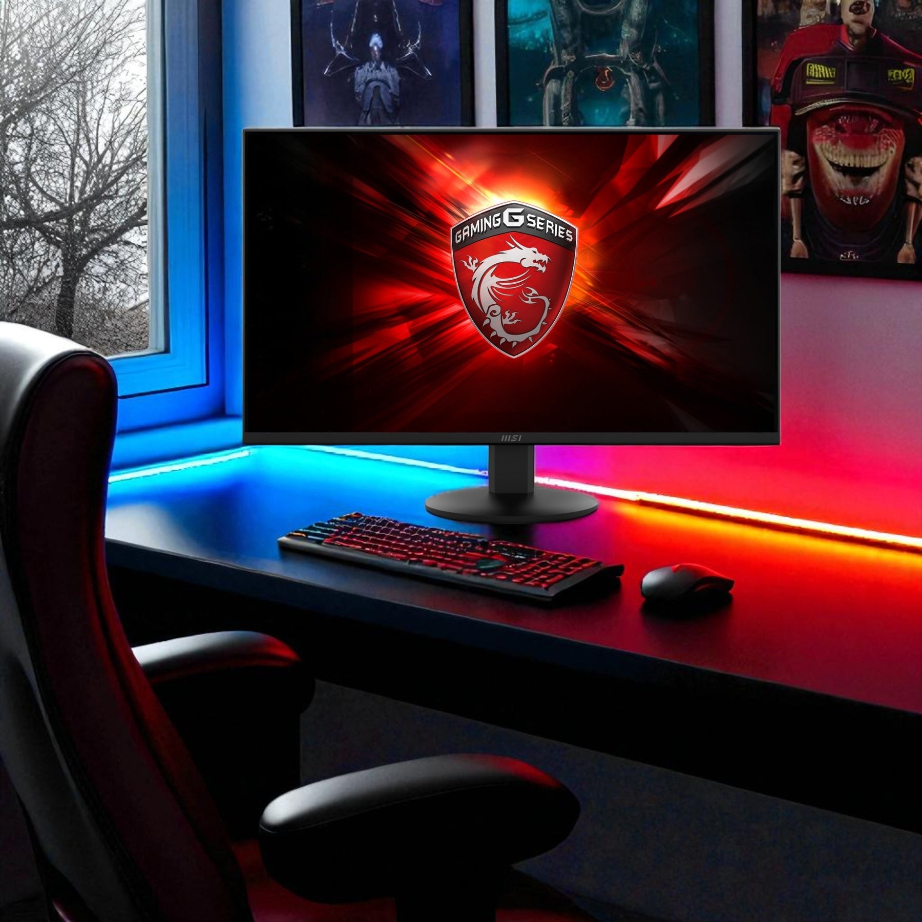 Monitor Gamer MSI PRO 27" Full HD 100HZ+ HDR Ultra Light IPS