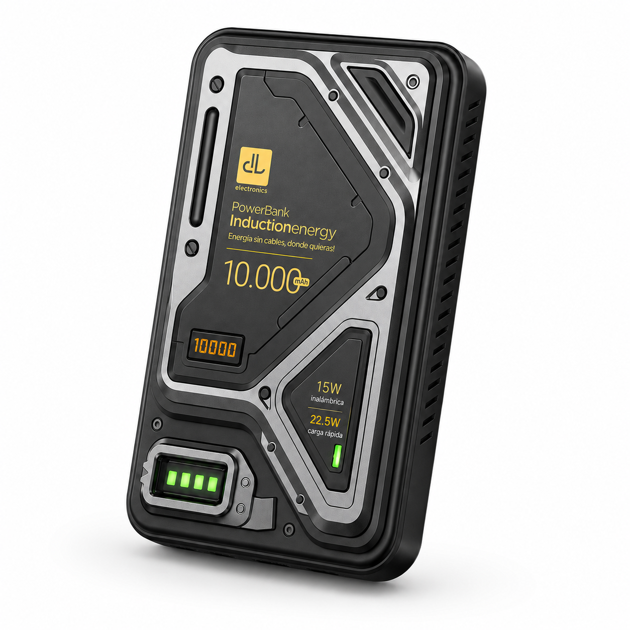 Powerbank de Carga Inalámbrica de Inducción 10A Carga Rápida