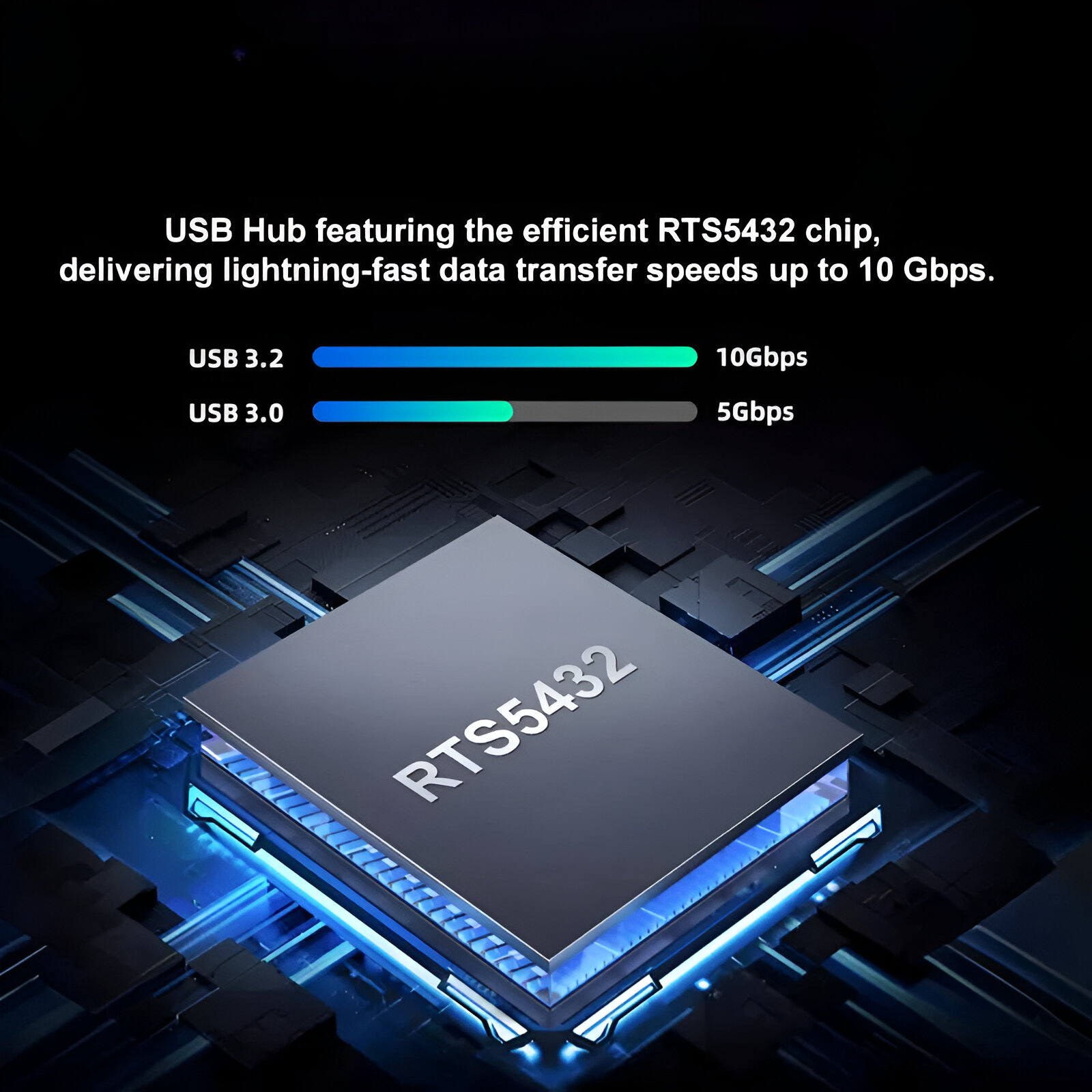 HUB USB-C 3.2 Aluminium 4 Puertos C TM-100554