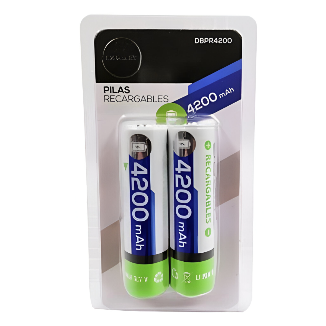 Pack de Pilas Recargables 18650 de Litio 4200MAH High Power
