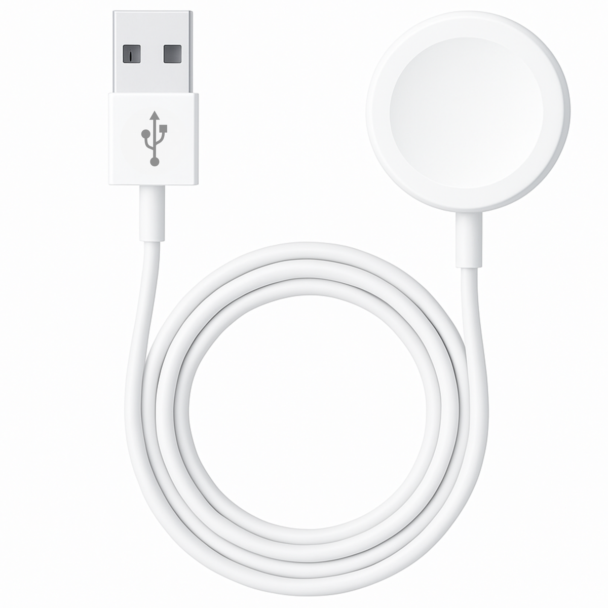 Cable de Carga USB Magnético Compatible con Apple Watch 1MT