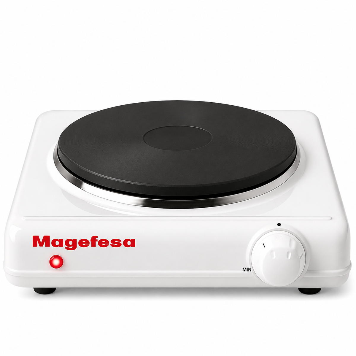 Cocina Electrica Magefesa Dinamic Inox Single MGF8012 1500w