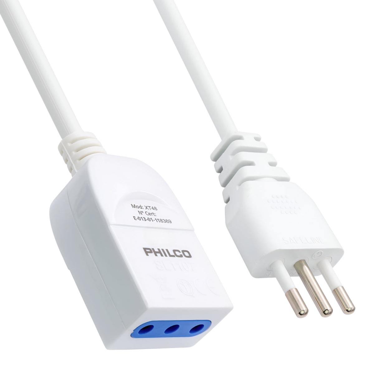 Extensión Eléctrica Alargador 5m Certificado SEC XT48 Blanco