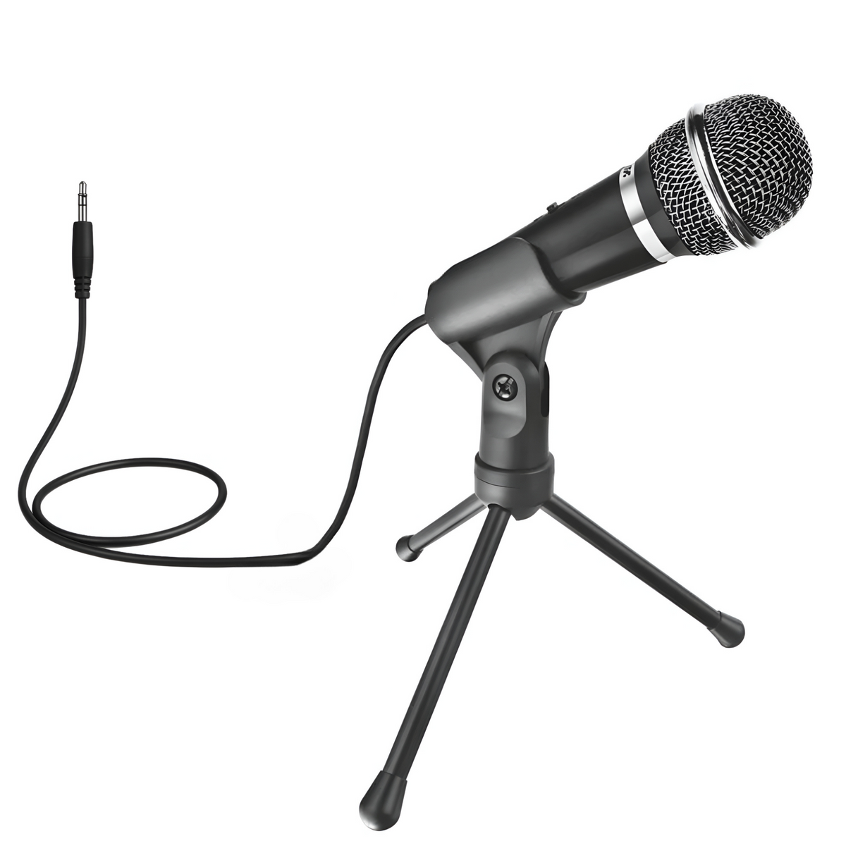 Microfono Trust Starzz con Tripode y conector Jack 3.5mm