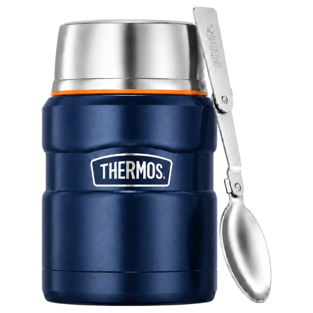 Termo de Comida Premium Inox Thermos King 470ML Navy
