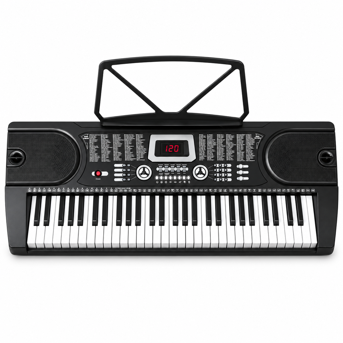 Teclado Musical de 61 Teclas - Piano Electrónico