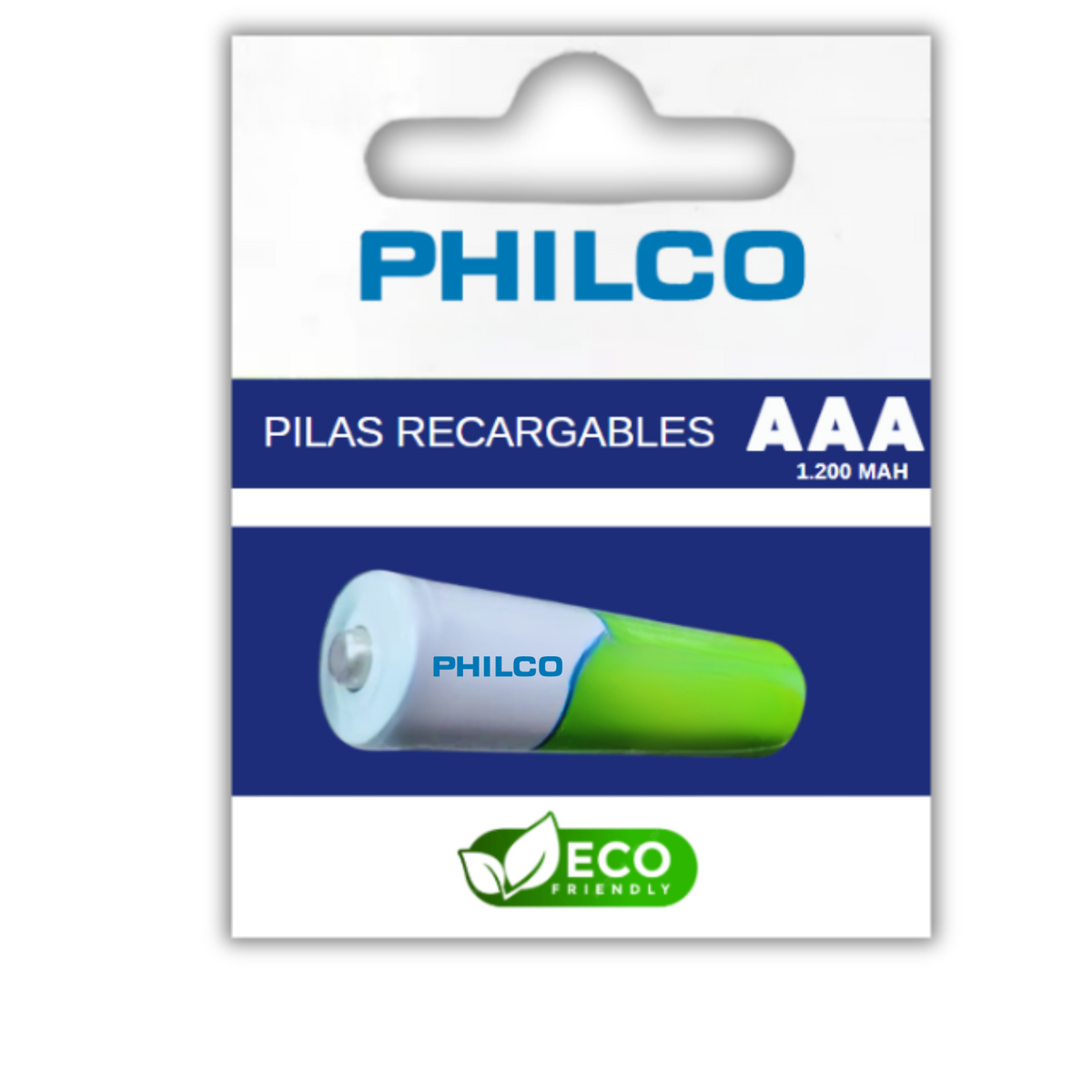Pilas Recargables  AAA Precargadas1200 MAH Ecofriendly