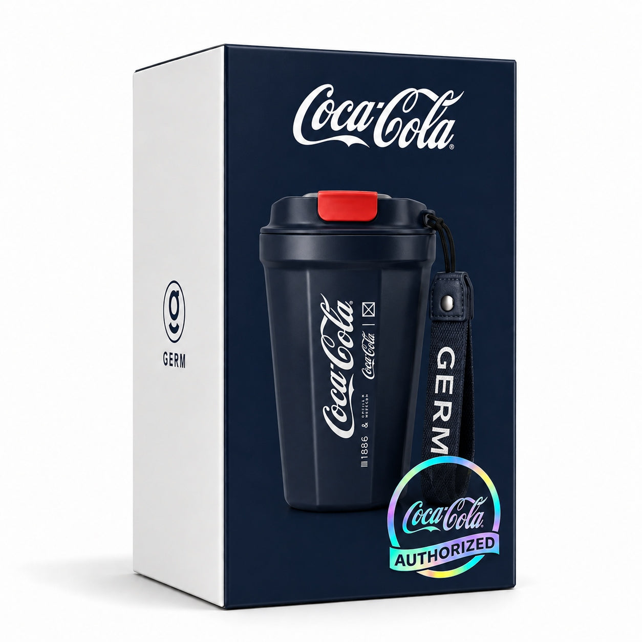 Vaso Termico MUG Germ Coca-Cola Acero Inoxidable 390ML Navy