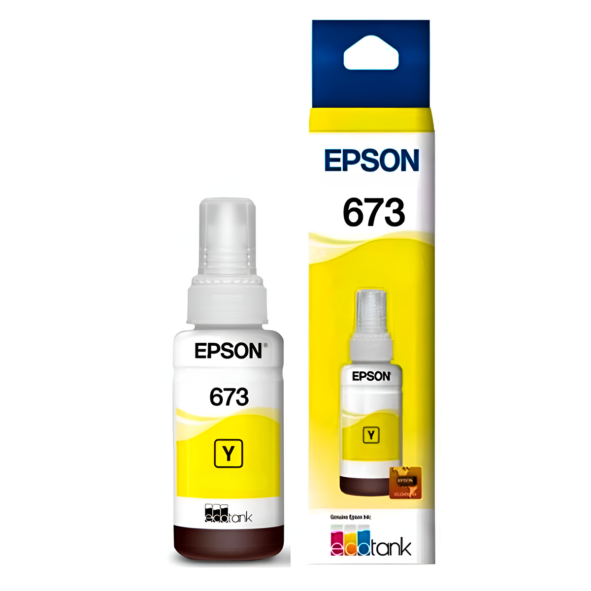 Tinta Epson 673 Original Yellow 70ml - T673420