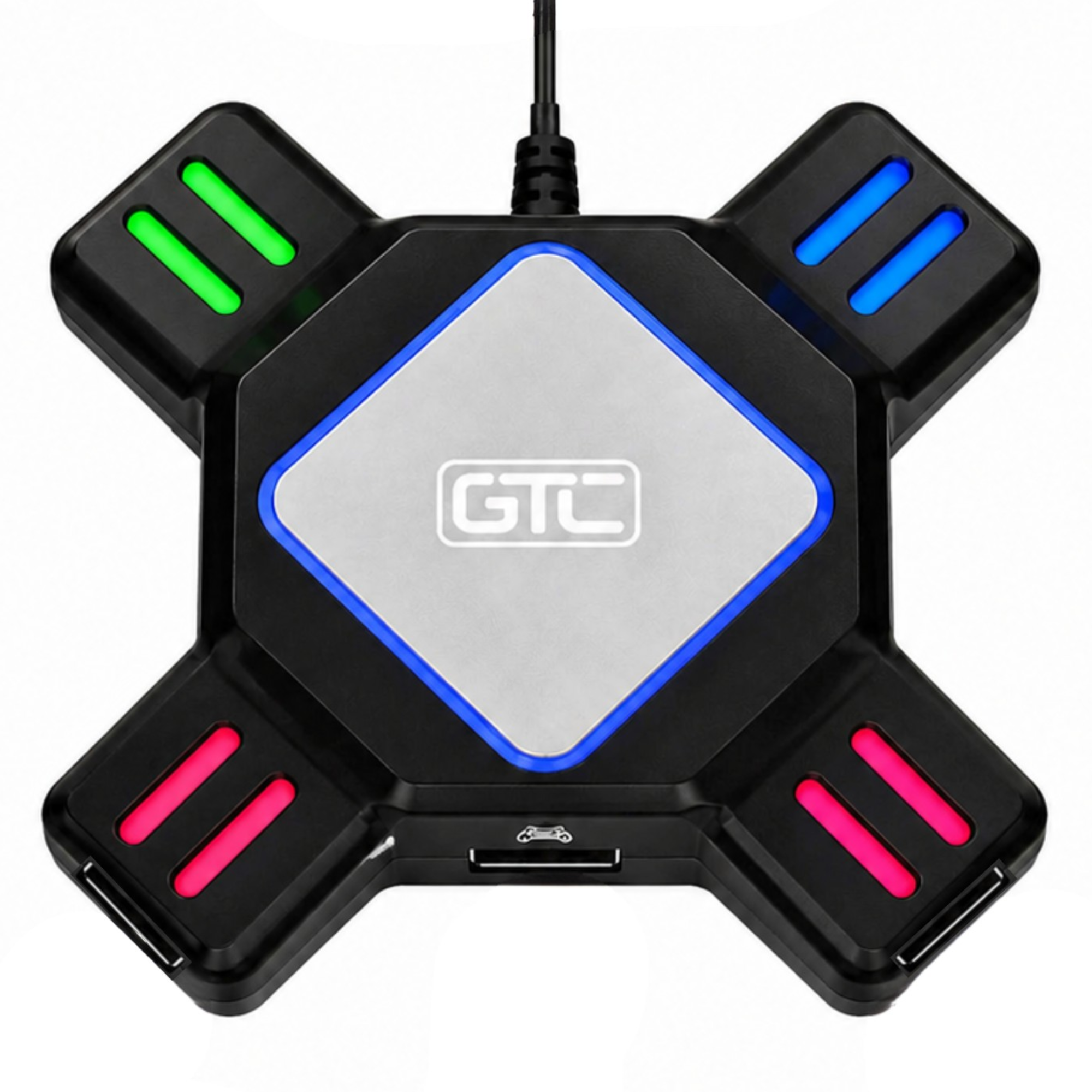 Hub Adaptador de Consolas para Teclado-Mouse Multiplataforma