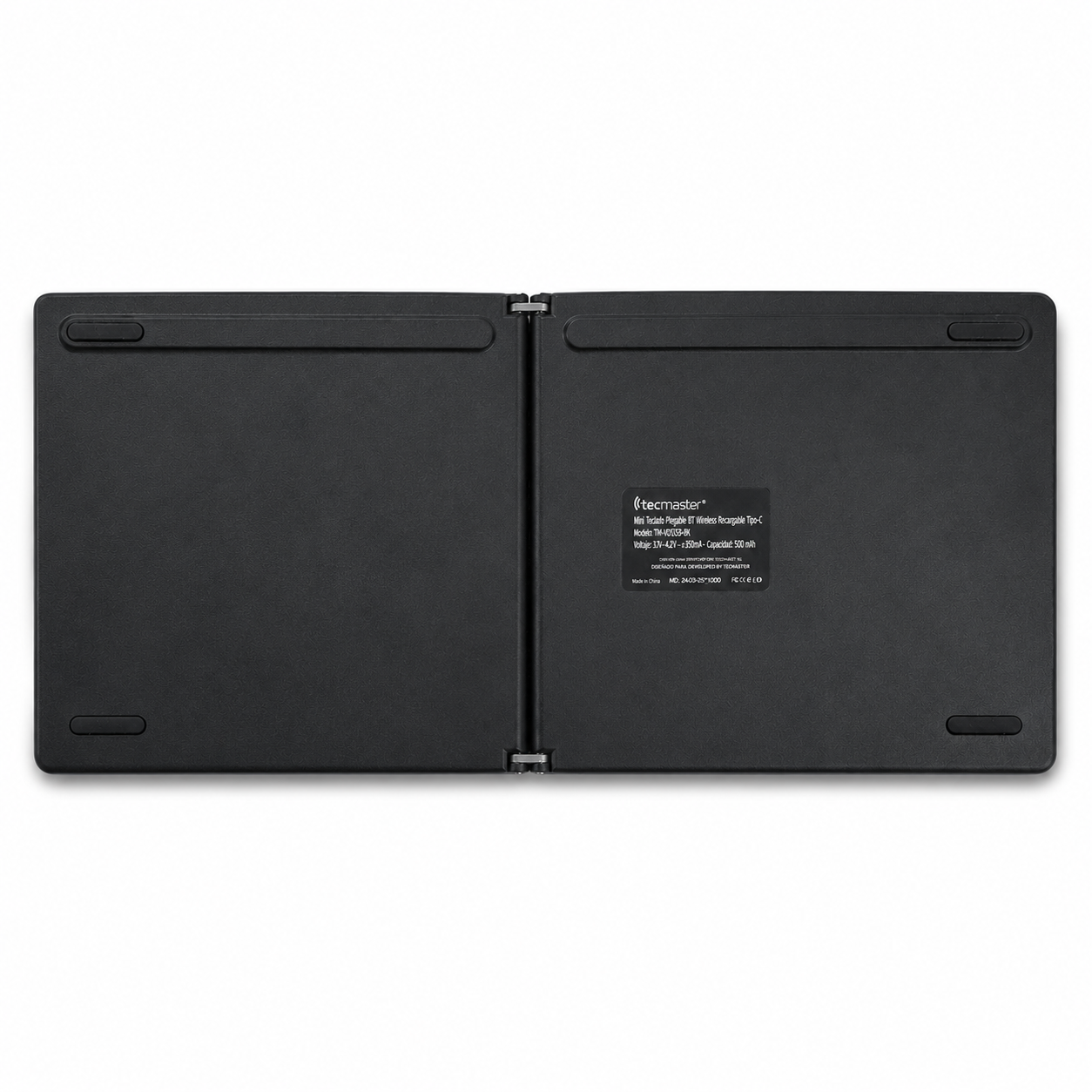Teclado Bluetooth Plegable Multiplataformas Black