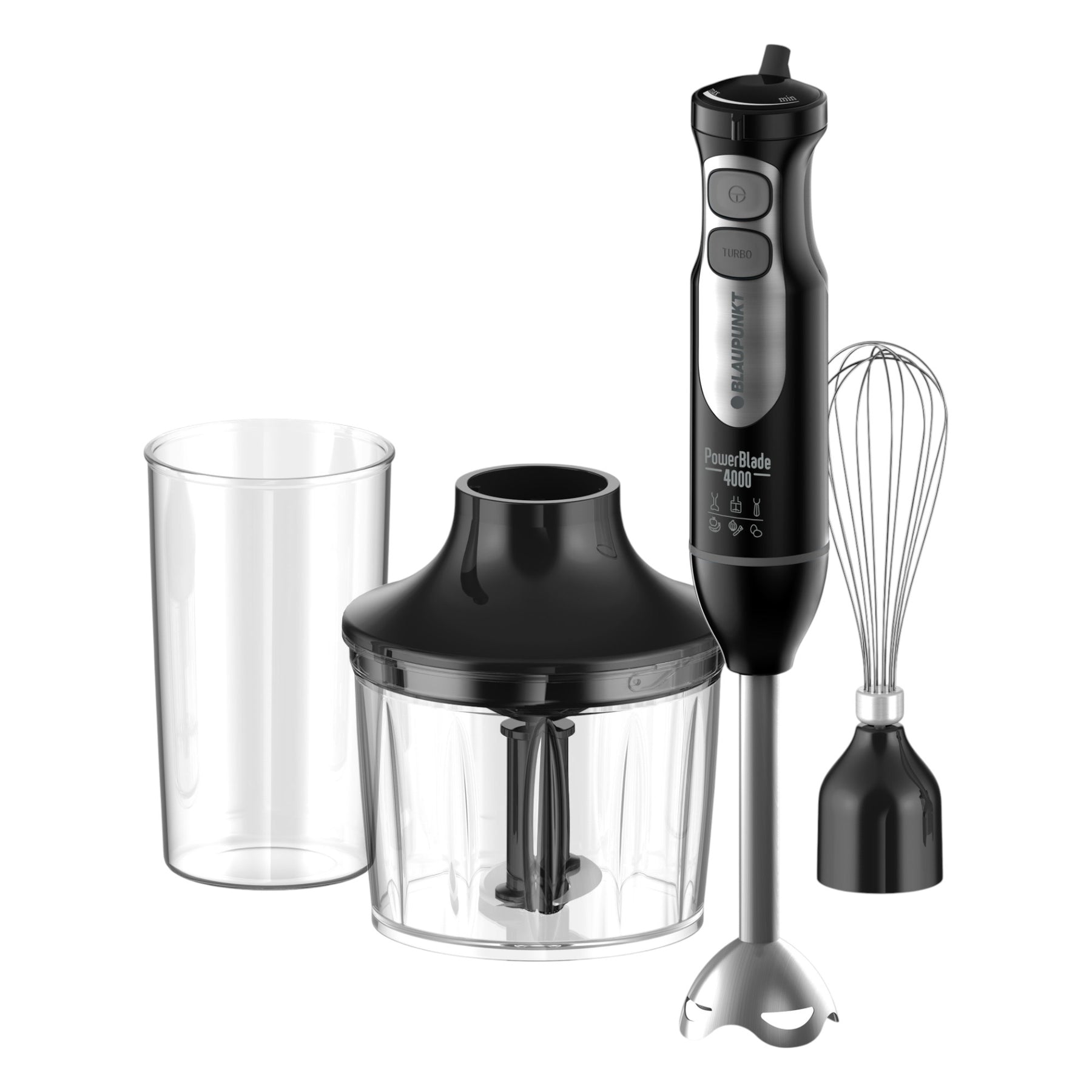 Batidora de Inmersión Power Blade Pro 1000W Serie 4000 3en1