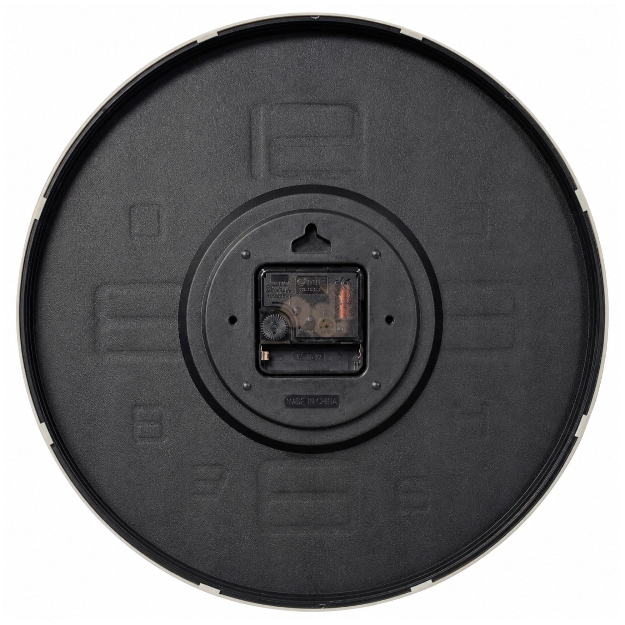 Reloj de Pared XL 30cm de 3 Agujas con Movimiento de Quarzo