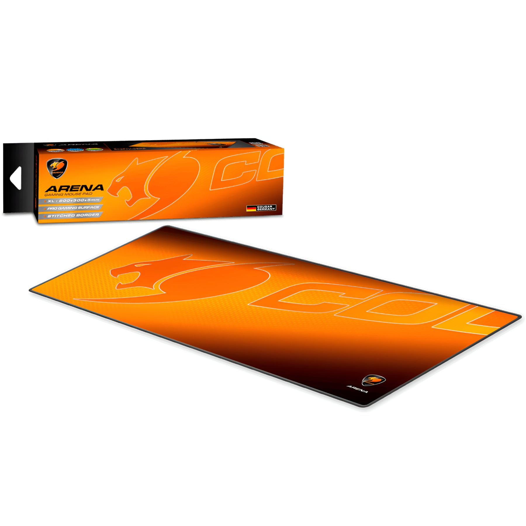 Mouse Pad Cougar Arena X Orange Gaming Extended Edition