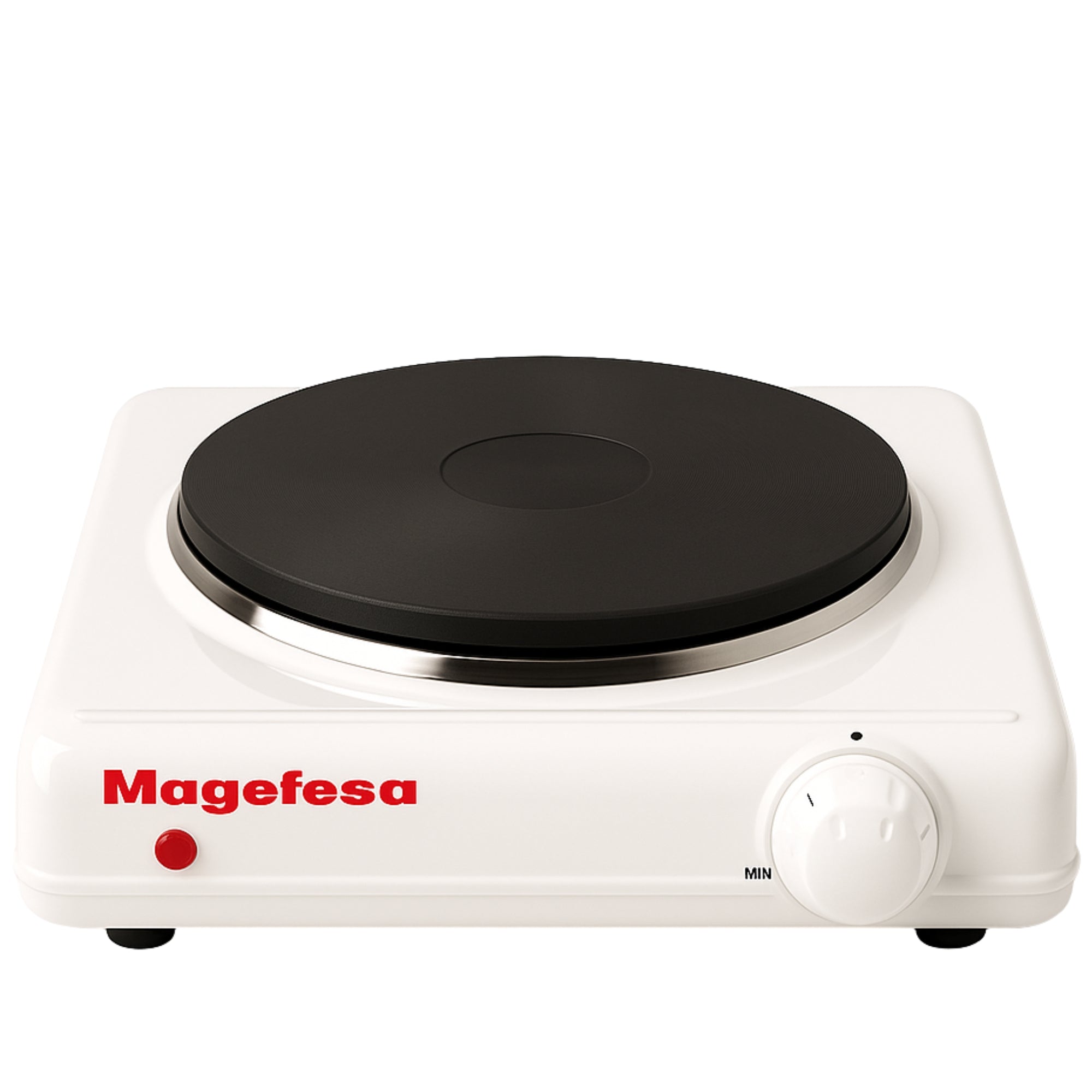 Cocina Electrica Magefesa Dinamic Inox Single MGF8012 1500w