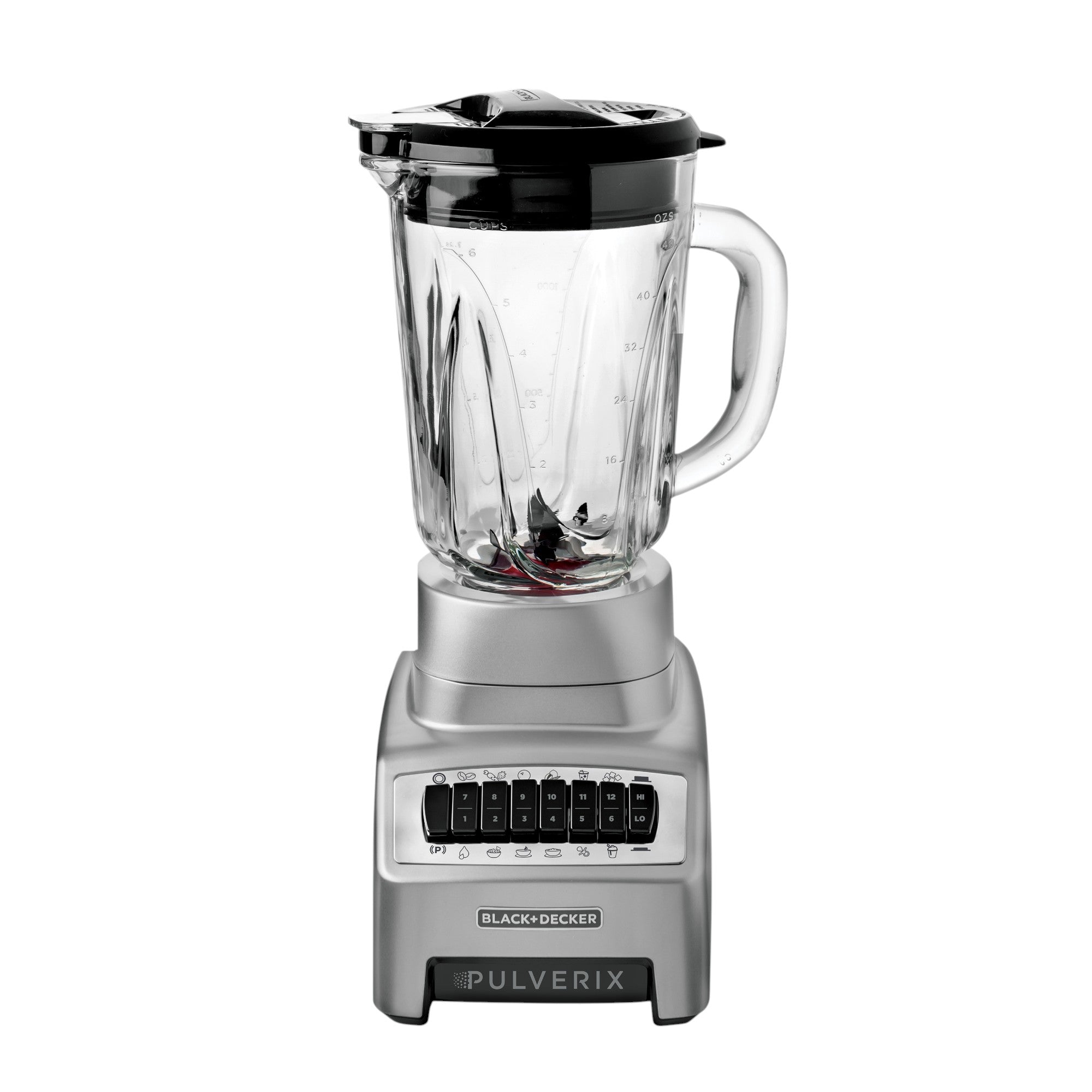 Licuadora Black + Decker 700W Picadora de Hielo BL1140MS-CL