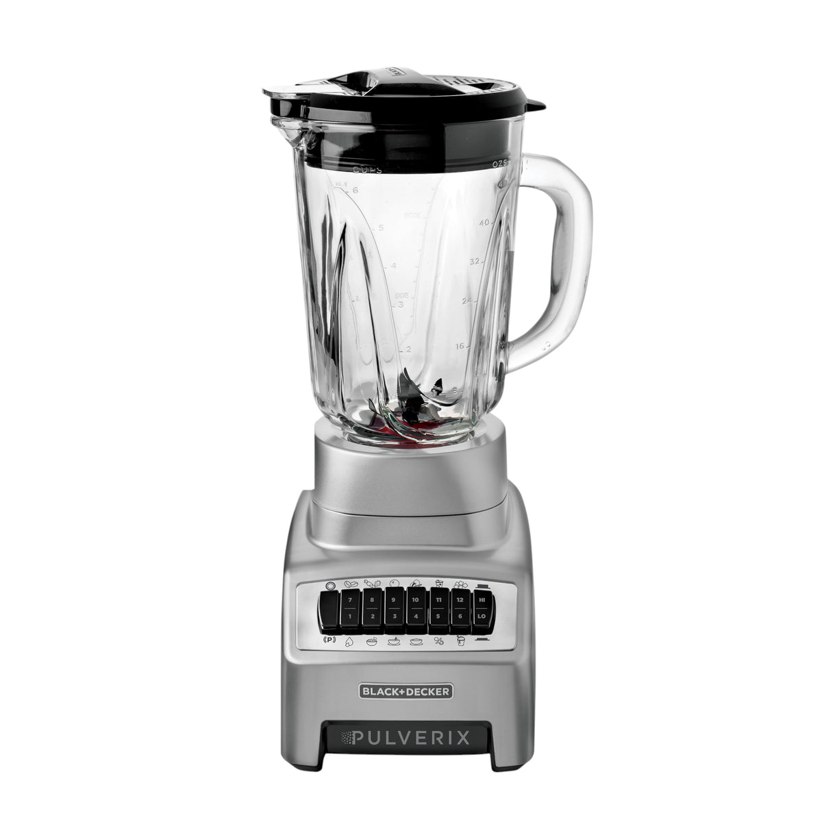 Licuadora Black + Decker 700W Picadora de Hielo BL1140MS-CL