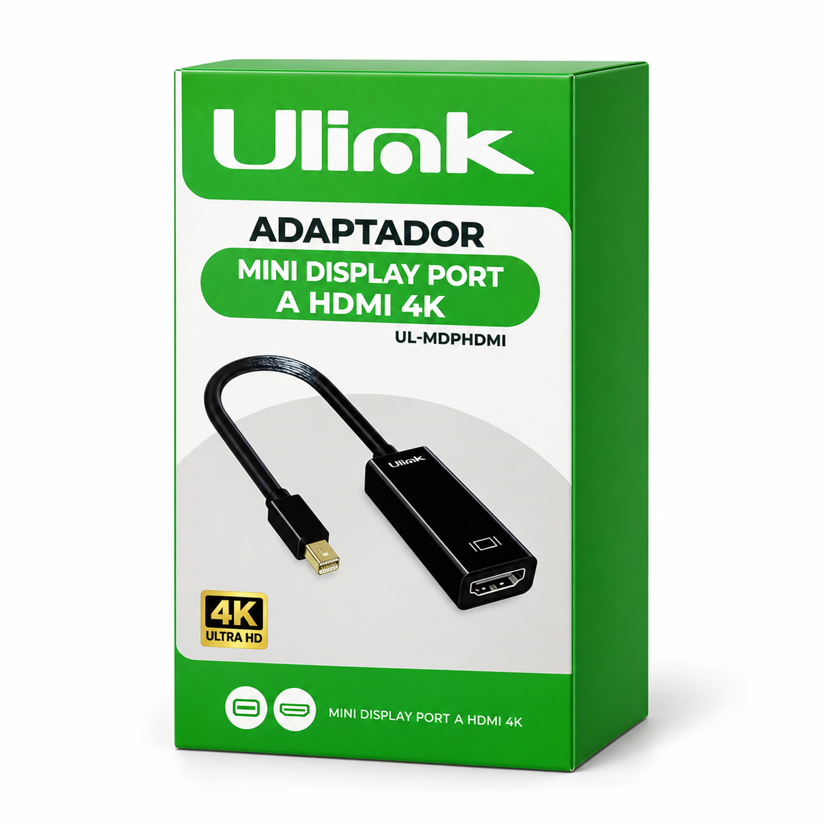 Adaptador Mini Displayport a HDMI 4K / 2K / FHD Thunderbolt