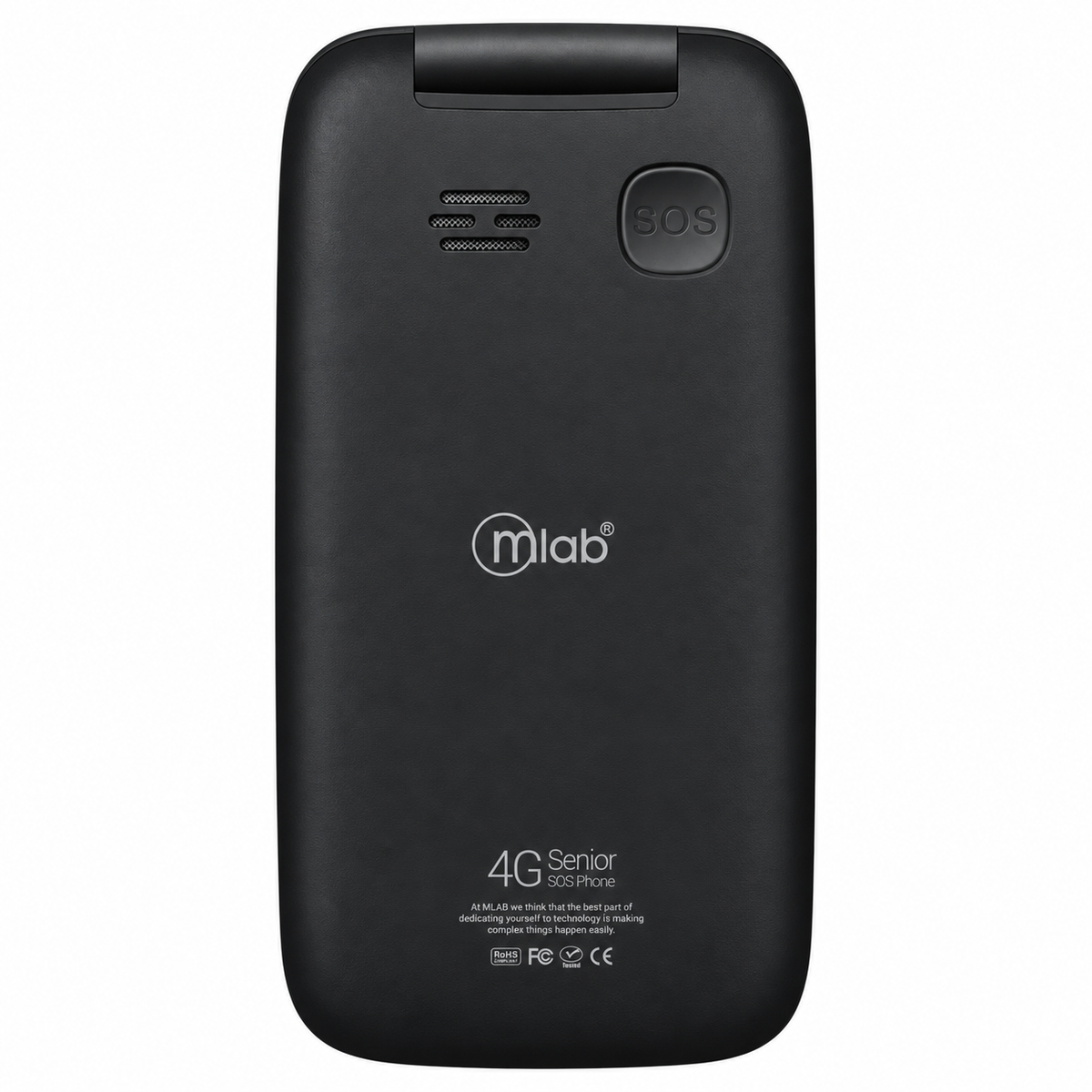 Teléfono Senior Adulto Mayor 4G Almeja con Base de Carga BK