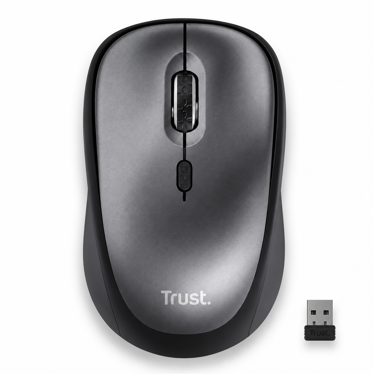 Mouse Inalámbrico Silencioso Trust YVI Eco Friendly BK 24549