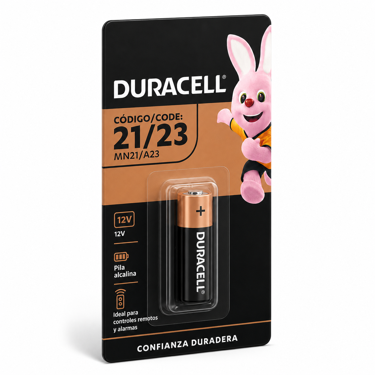 Pila Duracell Especial 23 / 21 / MN21 / A23 Duralock 12V