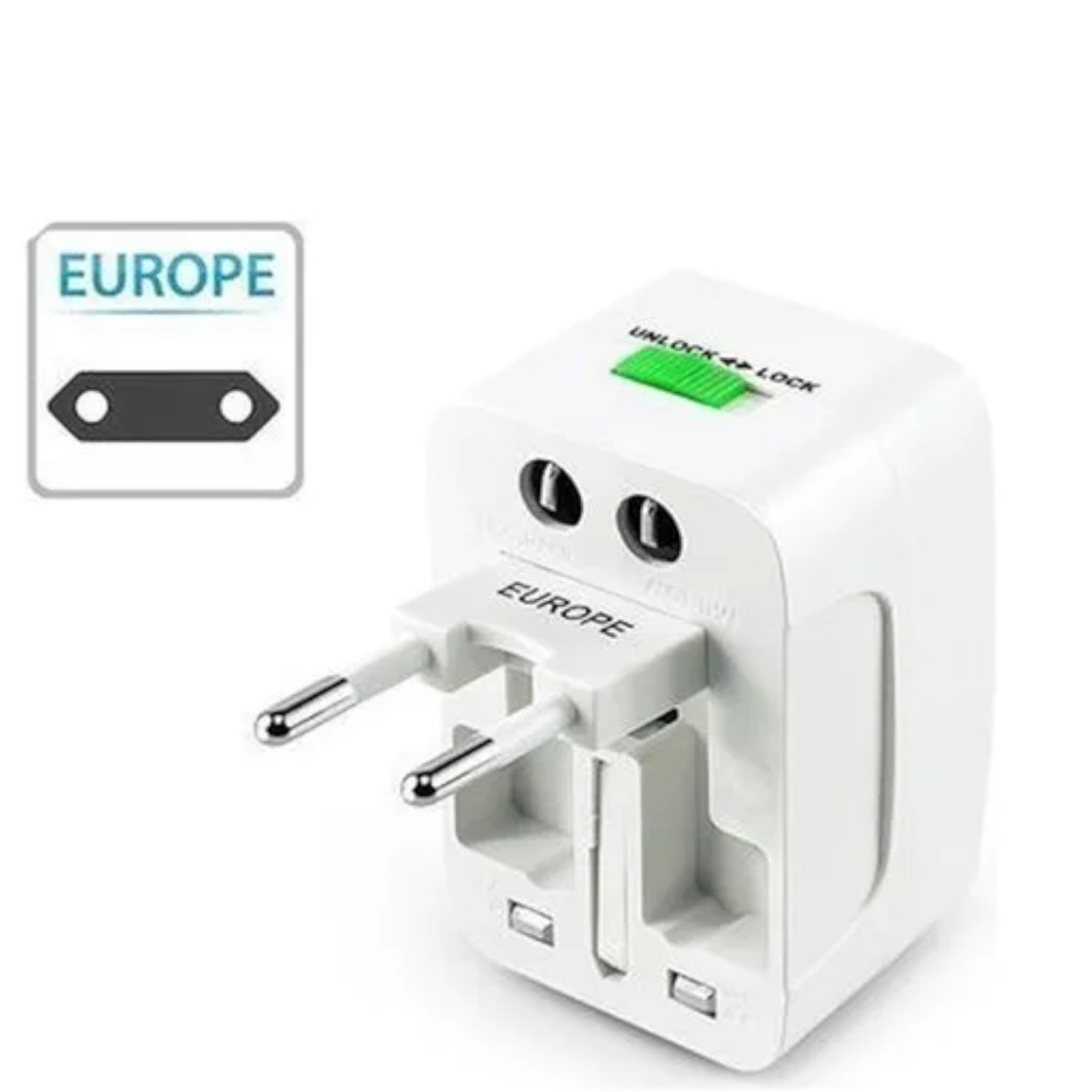 Adaptador de Corriente Universal para Viaje (4en1) 110V/220V