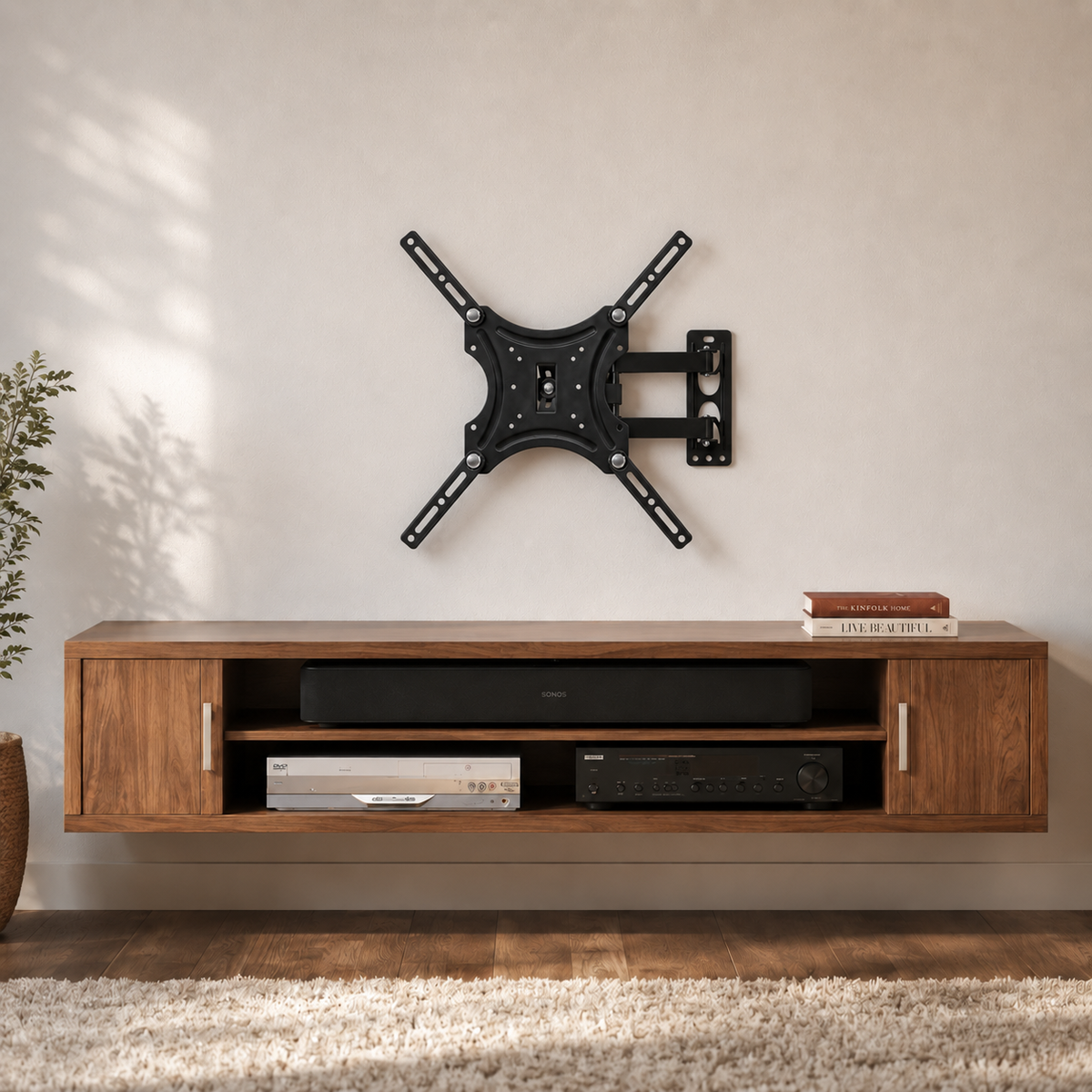 Soporte de TV con Brazo Articulado 26 a 55 / 35KG Max / BK55