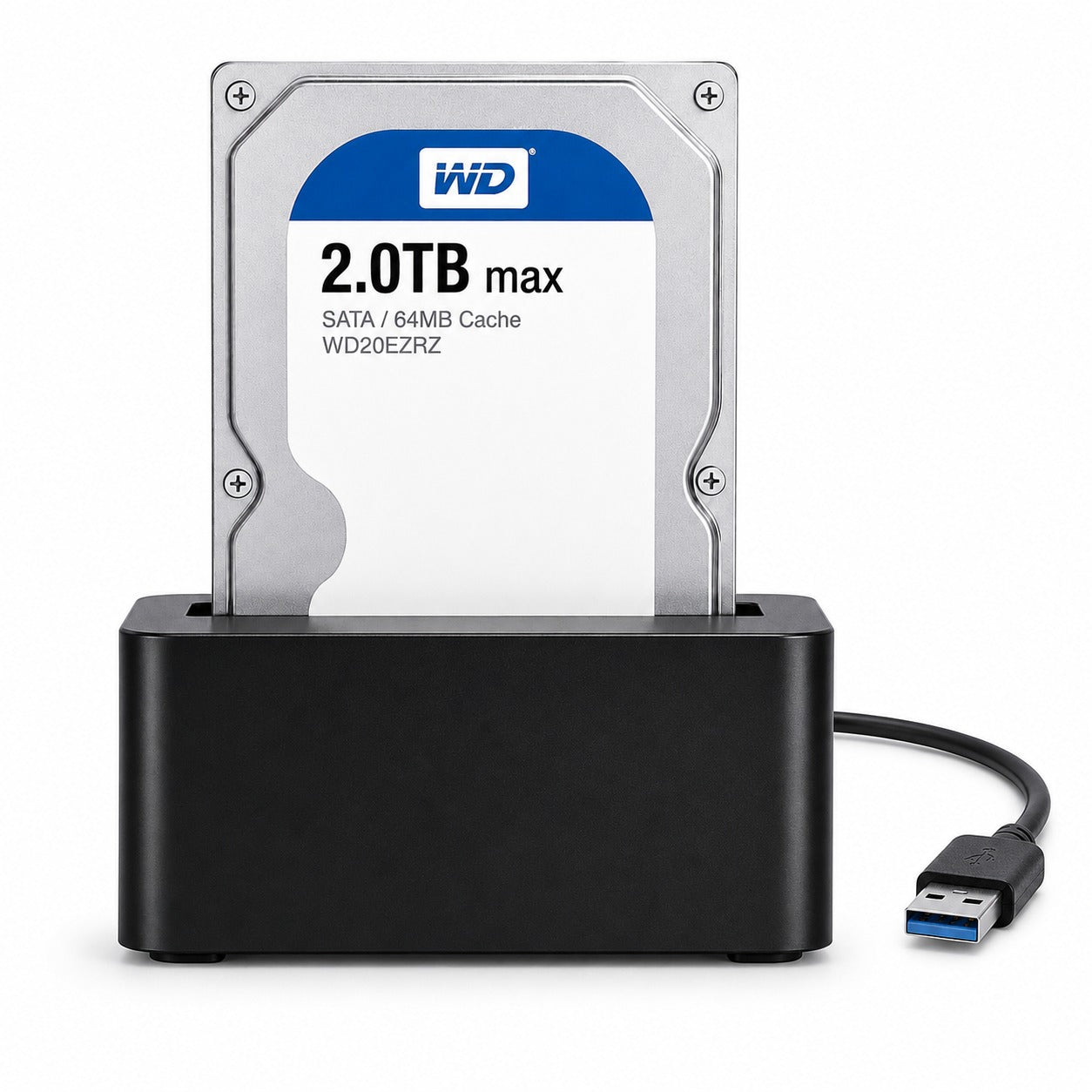 Lector de Discos SATA USB 3.0 High Speed Dock Station DCK300