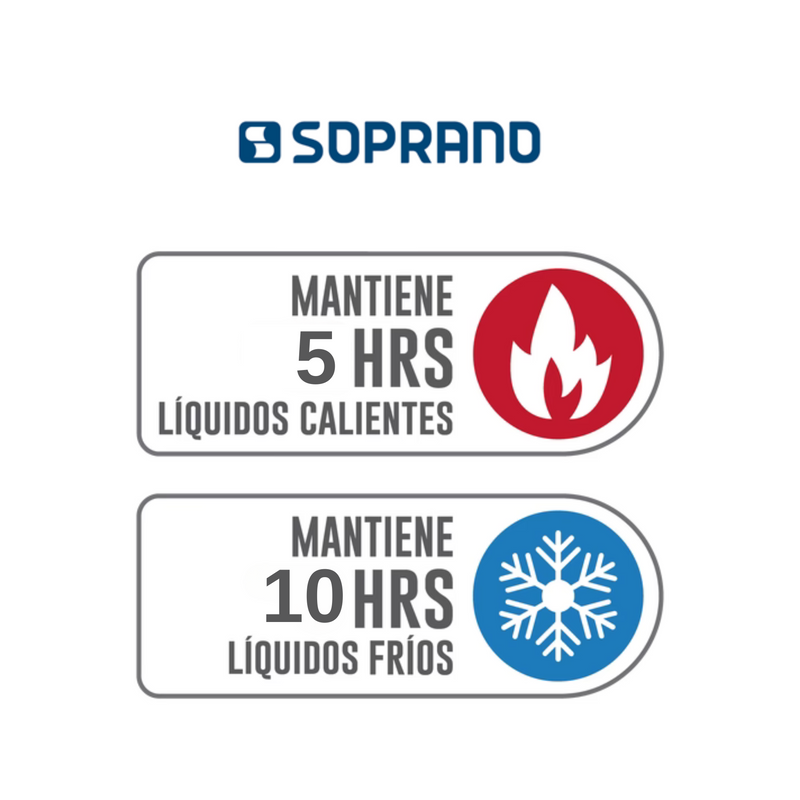 Maxi Termo 9LT Soprano RED Alta Eficiencia Water Cold & Hot