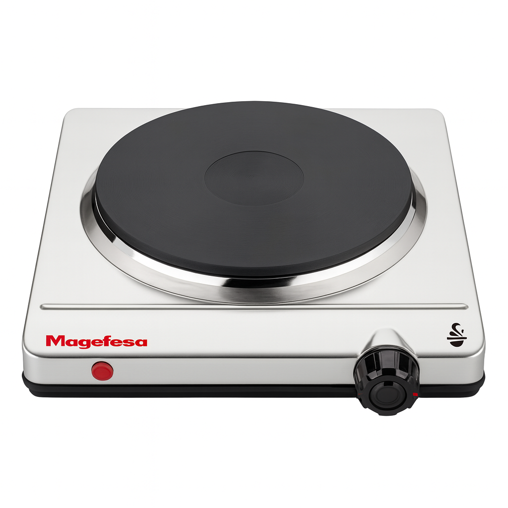 Encimera Eléctrica Magefesa Inoxidable MGF8013 1500W Single