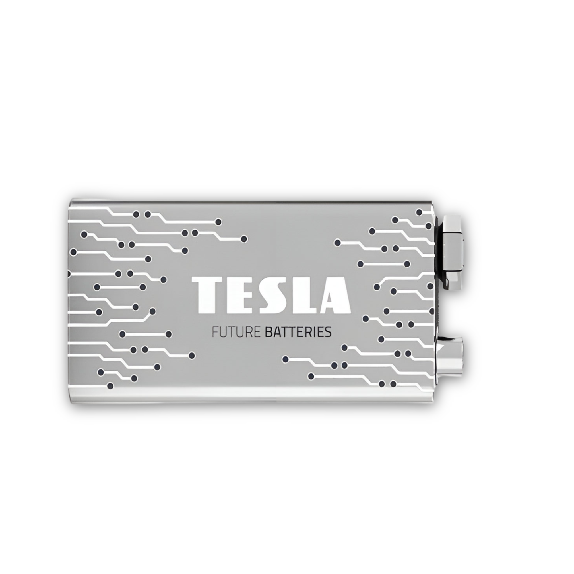 Pack 12 Baterías 9V Tesla Silver+ Alcalina High Power