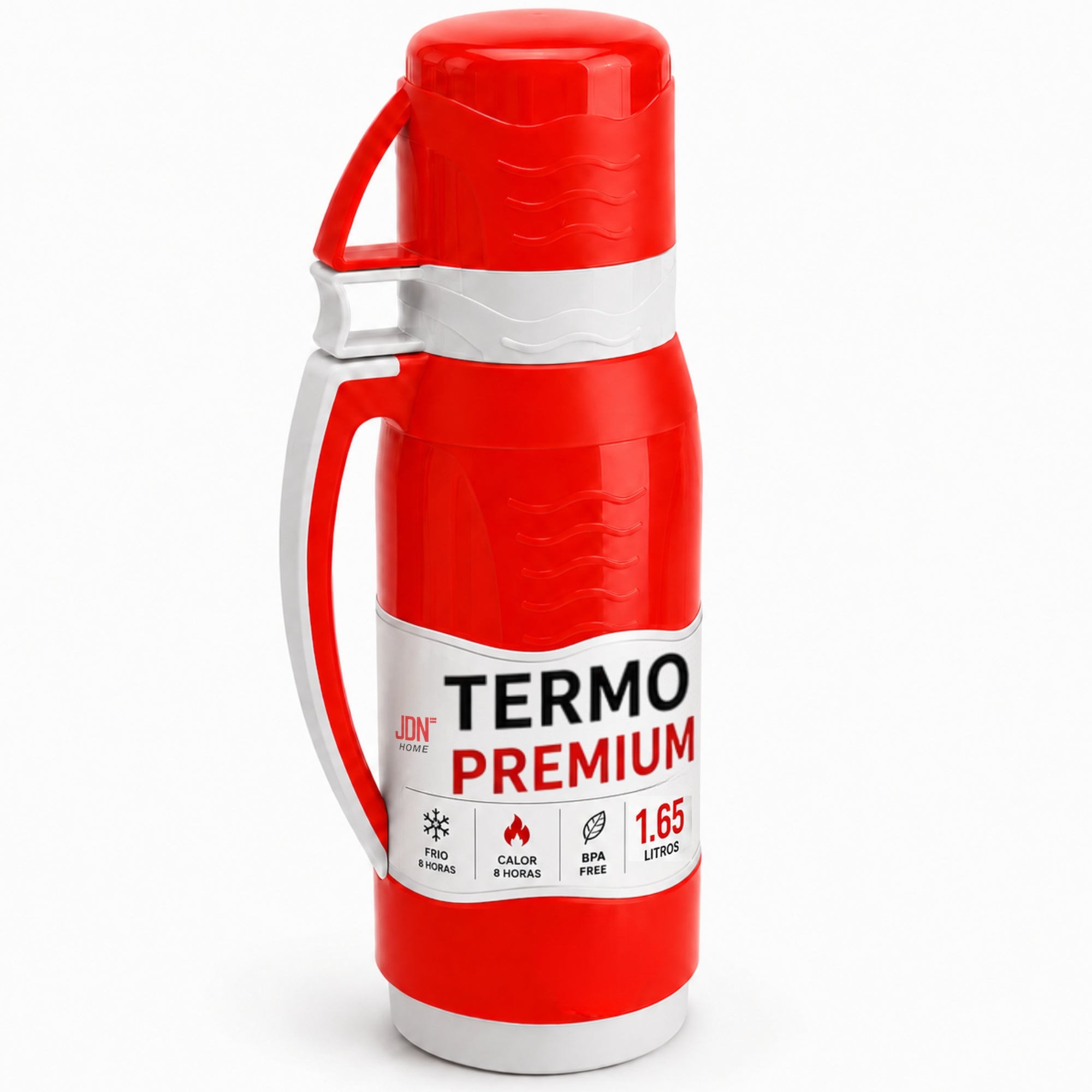 Termo JDN 1.8L para Agua Fría y Caliente / Conserva 8 Horas