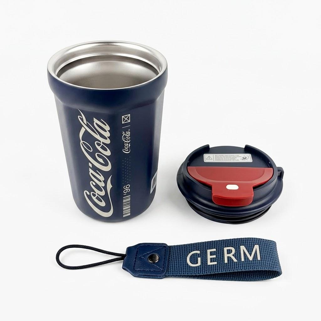Vaso Termico MUG Germ Coca-Cola Acero Inoxidable 390ML Navy
