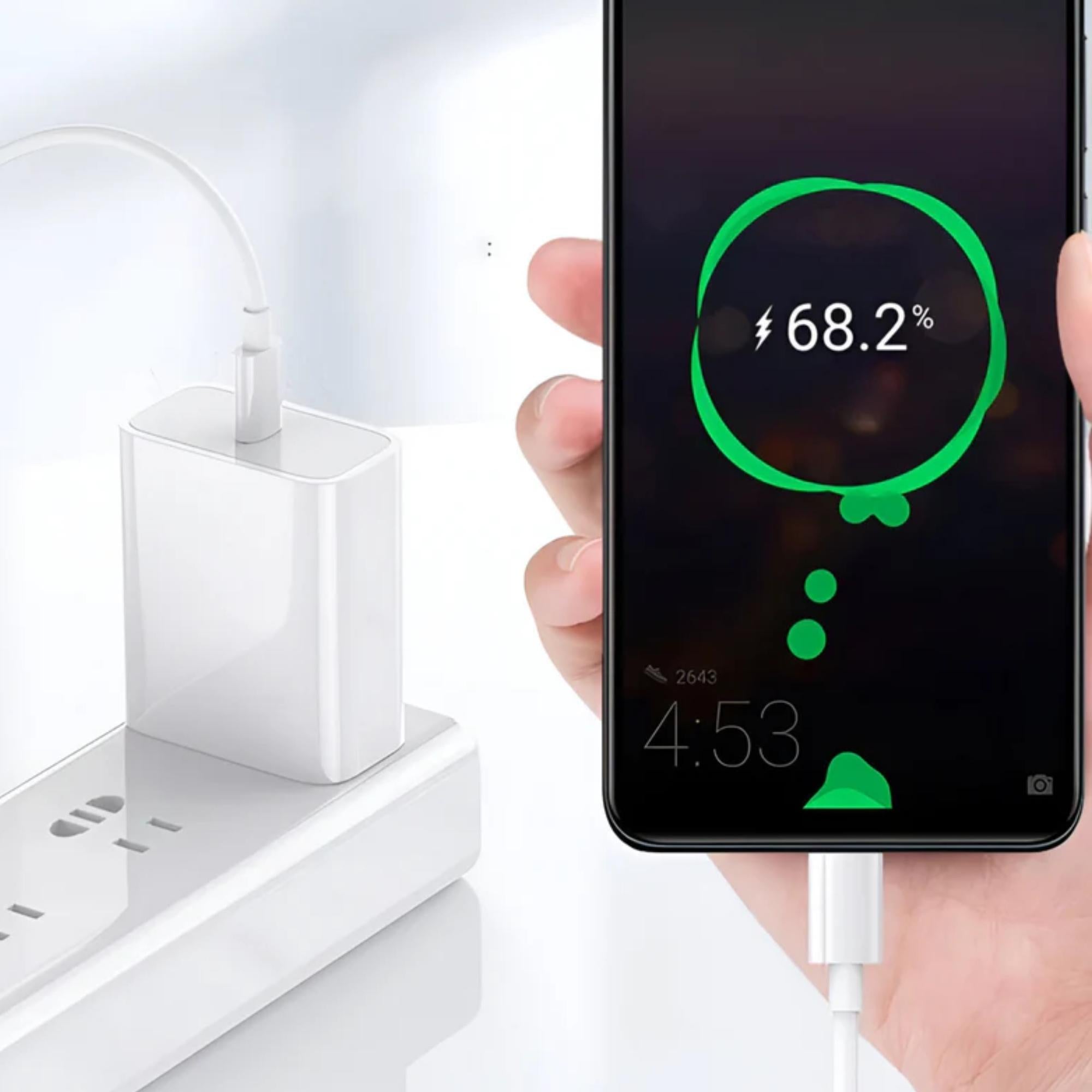 Cable de Datos USB-C a USB-C PD 100W Android Auto/CarPlay 1M