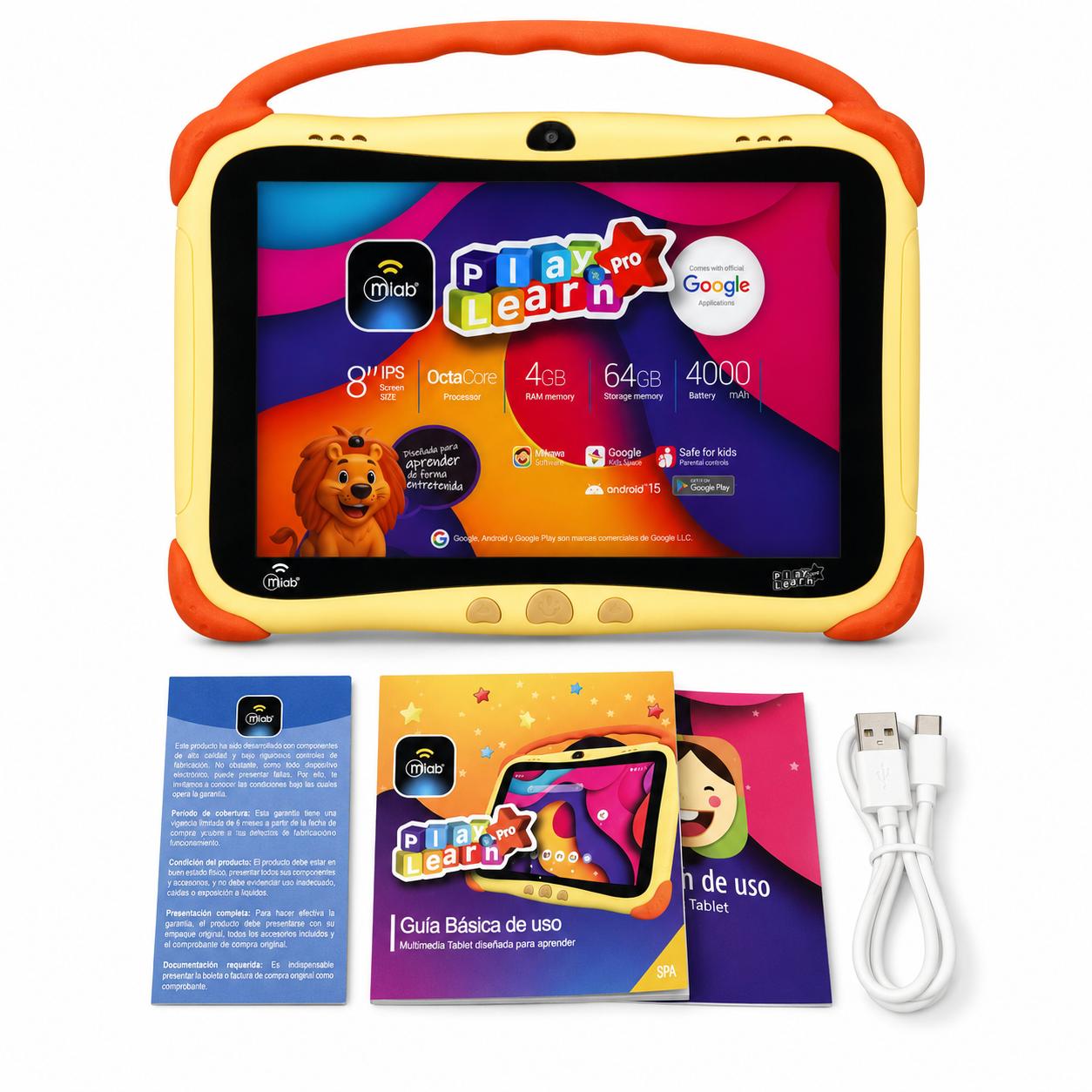 Tablet Android para Niños Leon Kids Aprendizaje y Diversión
