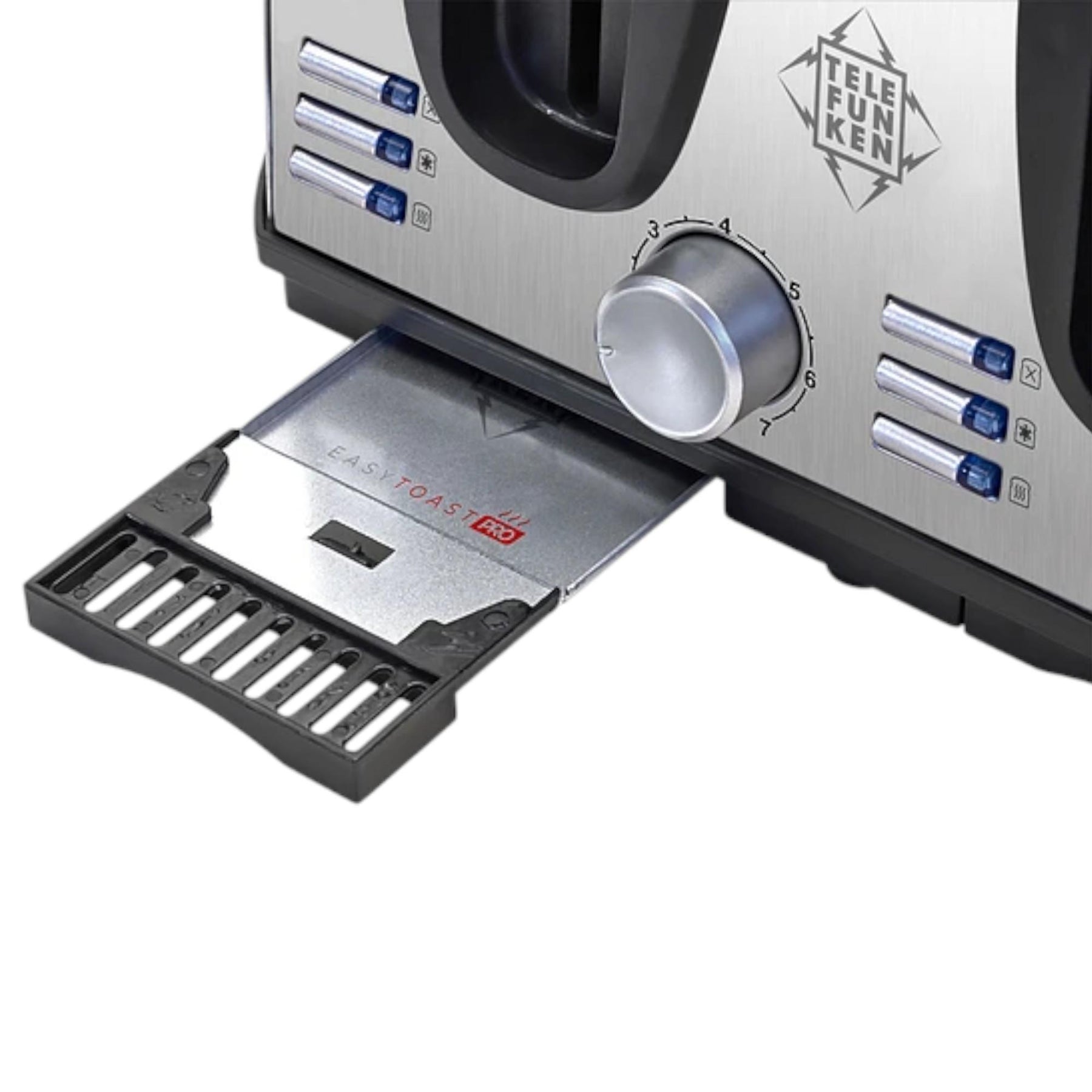 Tostador Eléctrico Doble (4en1) Easy Toast Pro Inox 1450W