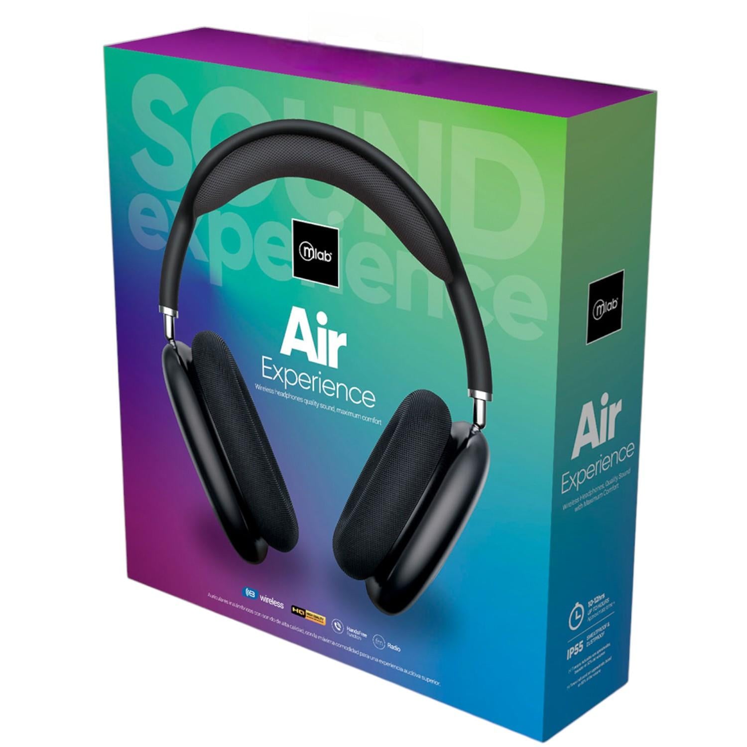 Audifonos Headphone Bluetooth Air Experience HQ Sound IPX55
